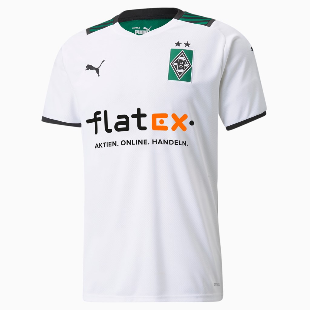 Puma BMG Home Replica Jersey Herre Hvide Grøn | 469852BGK