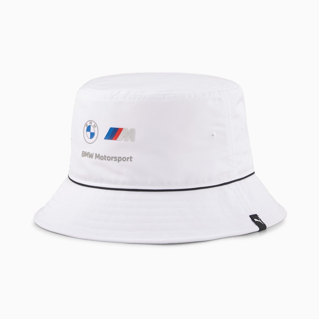 Puma BMW M Motorsport Bucket Hat Herre Hvide | 379018WDV