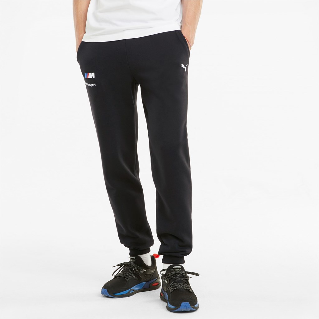 Puma BMW M Motorsport Essentials Sweatpants Herre Sort | TO5812439