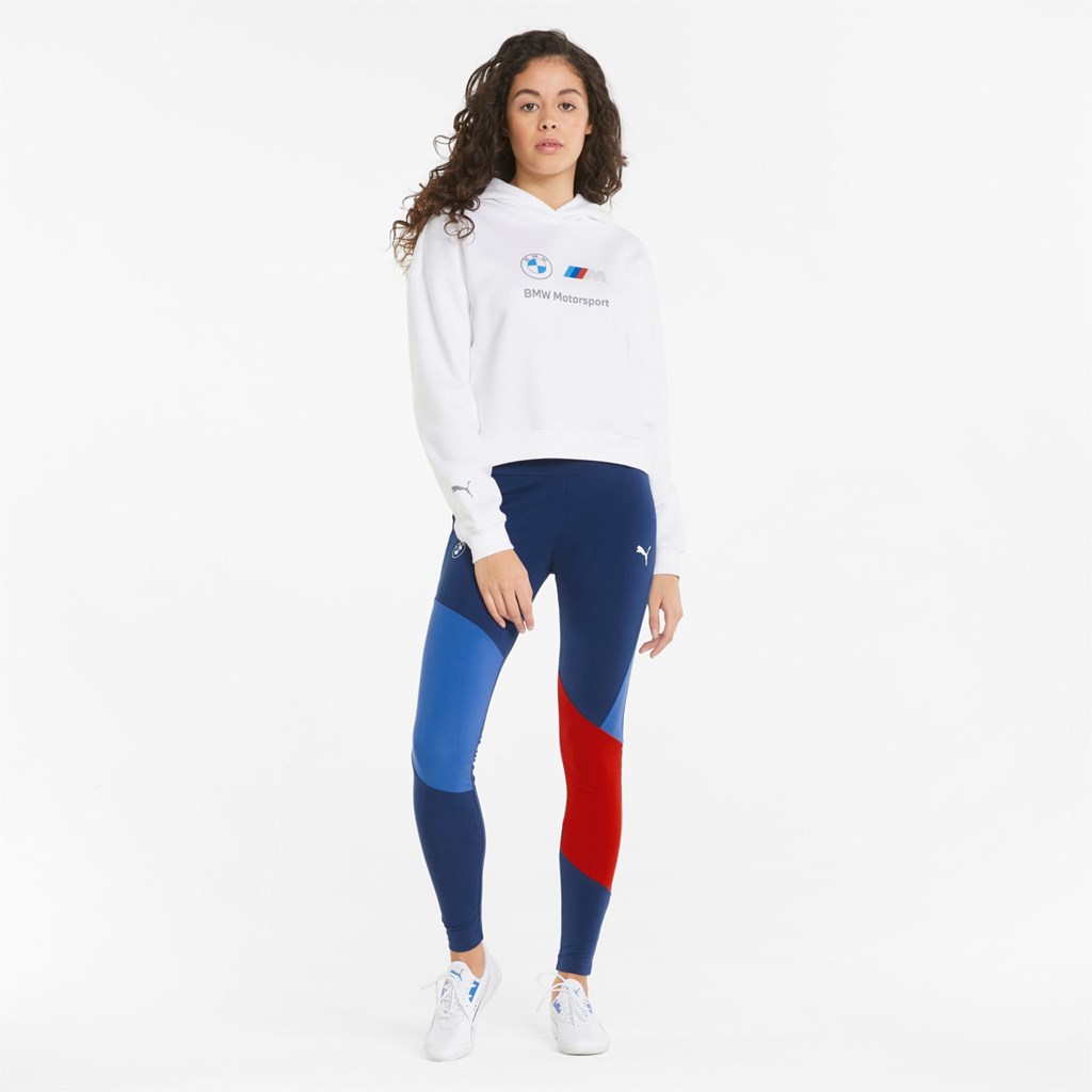 Puma BMW M Motorsport Statement Leggings Dame Blå | 976413LAE