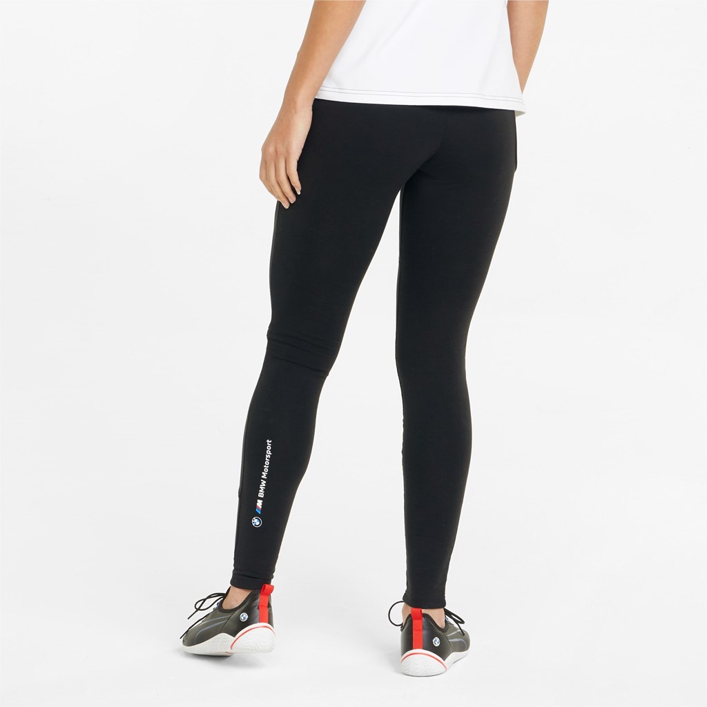 Puma BMW M Motorsport Statement Leggings Dame Sort | 980762YQX