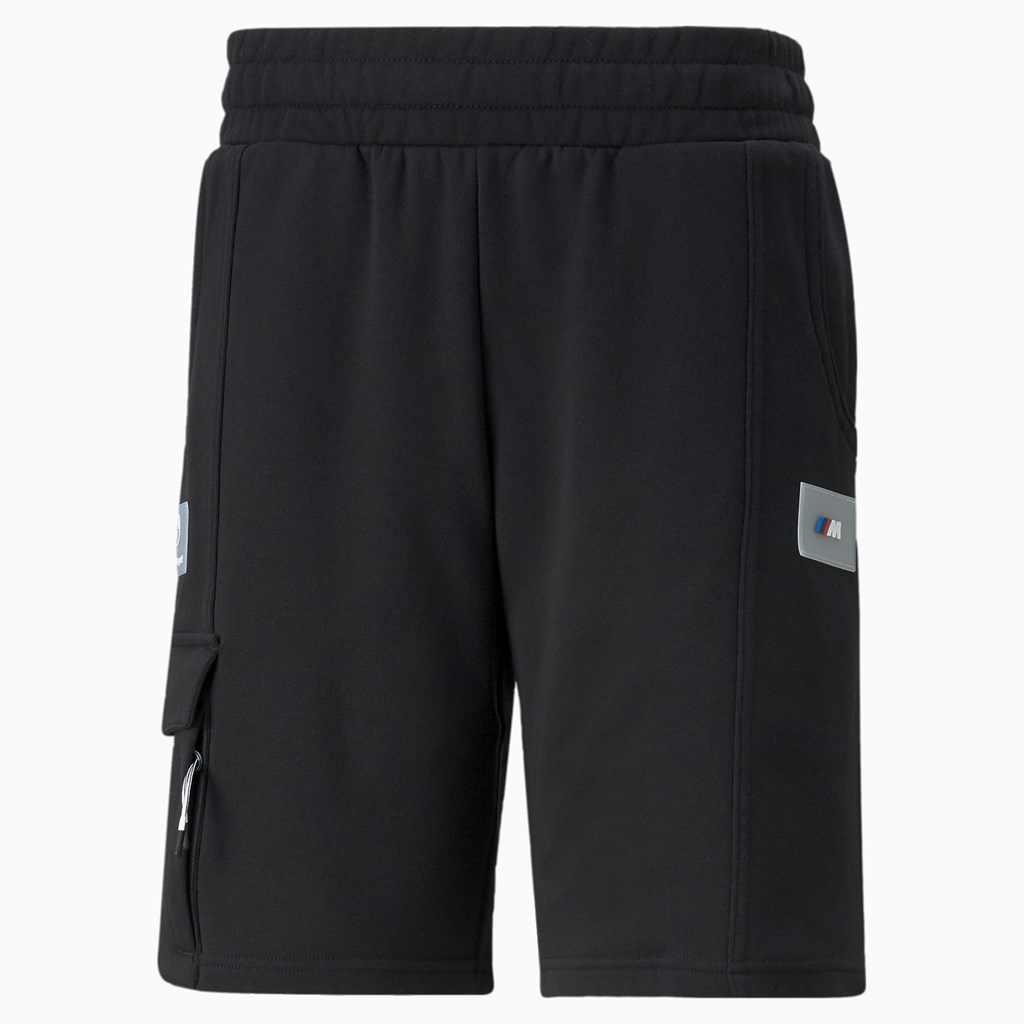 Puma BMW M Motorsport Statement Sweat Shorts Herre Sort | 083729JME