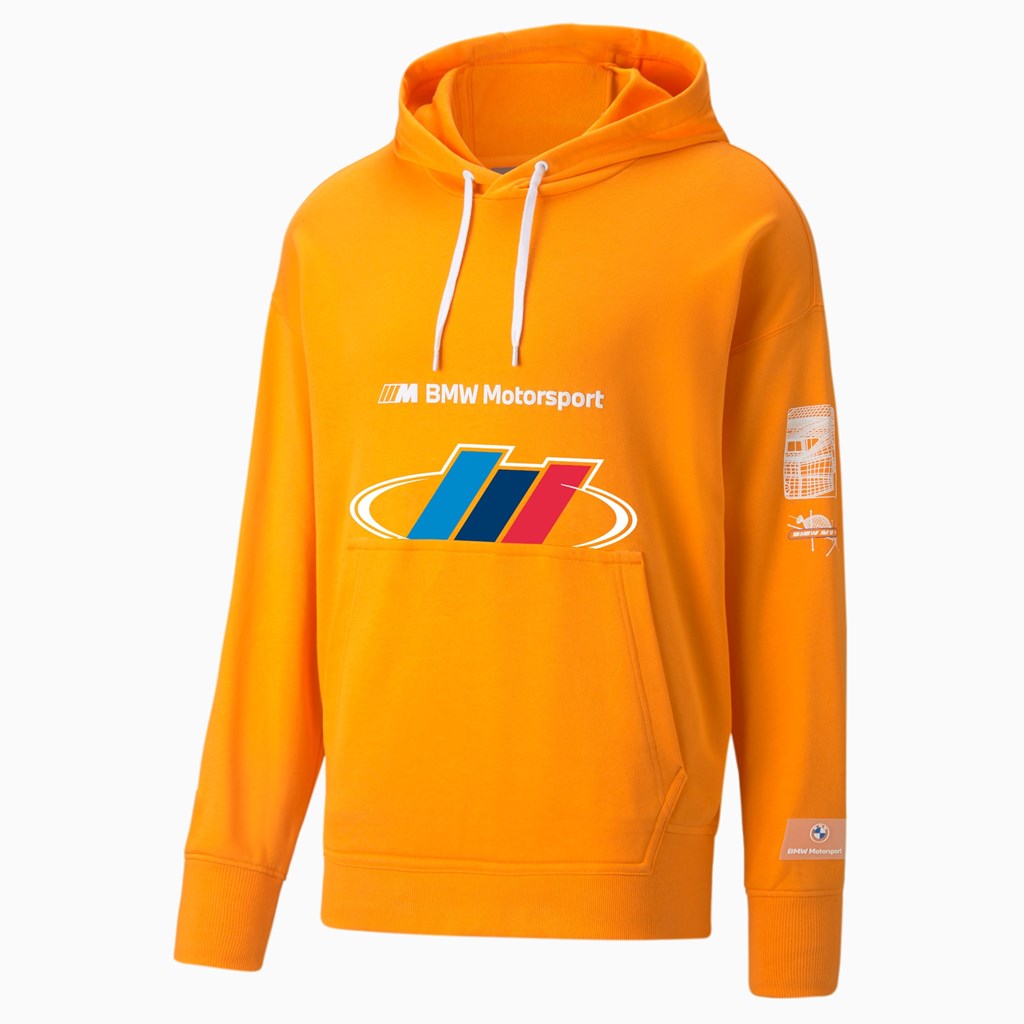 Puma BMW M Motorsport Street Hættetrøje Herre Orange | 803791EON