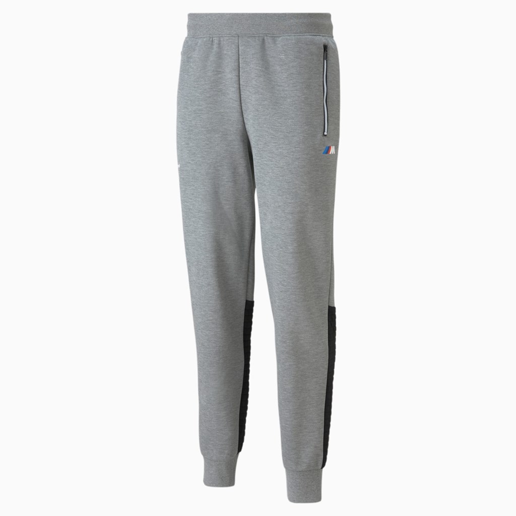 Puma BMW M Motorsport Sweatpants Herre Medium Gray Heather | CT2190635