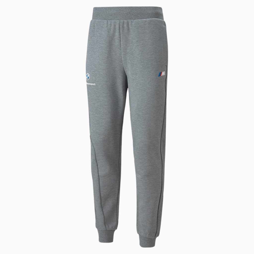 Puma BMW M Motorsport Sweatpants Herre Medium Gray Heather | KA9860153