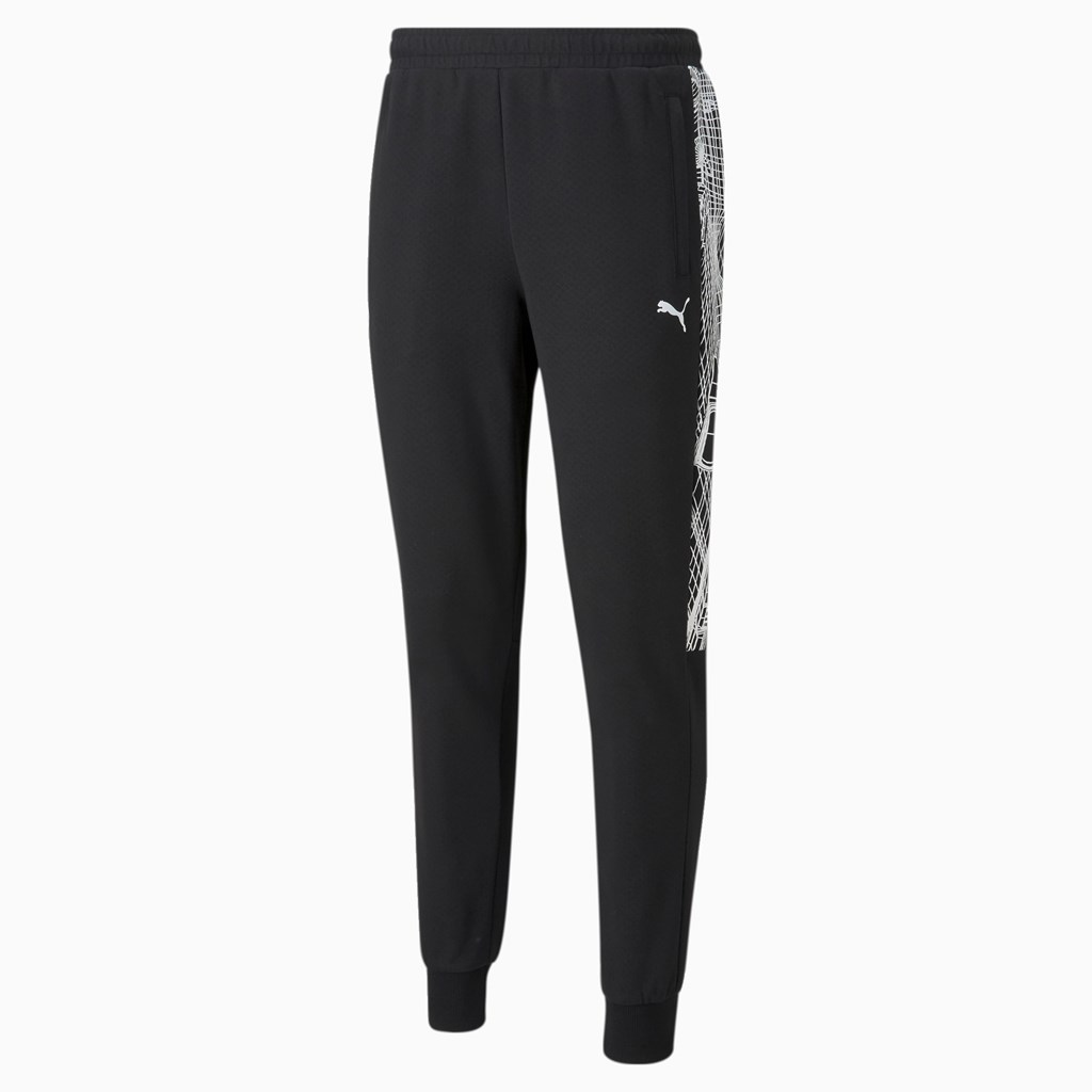 Puma BMW M Motorsport T7 Regular Sweatpants Herre Sort | IB6895417