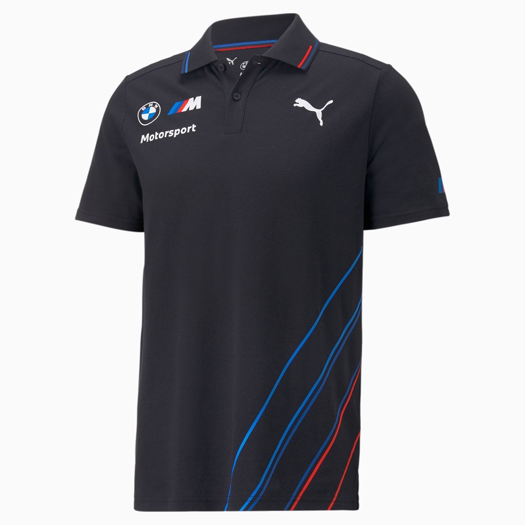 Puma BMW M Motorsport Team Polo Shirt Herre Anthracite | 536204VET