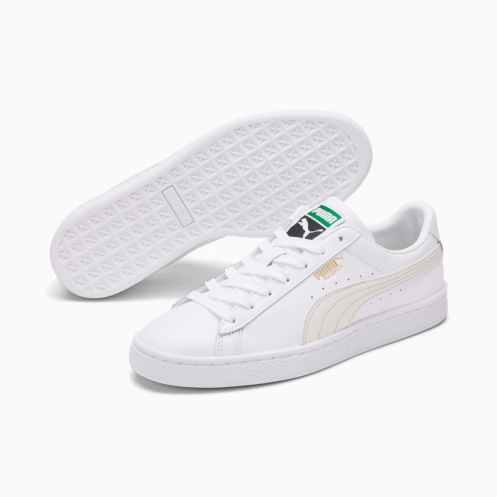 Puma Basket Classic XXI Sneakers Dame Hvide | CO3496052