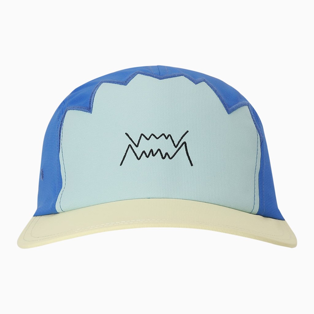 Puma Basketball Five-Panel Hat Herre Bluemazing | 865143POU