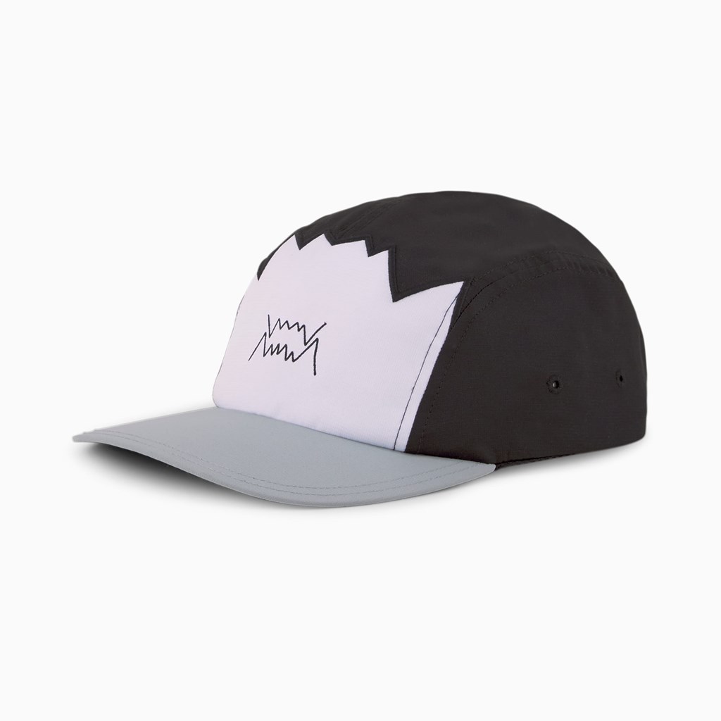 Puma Basketball Five-Panel Hat Herre Sort | 431078RNF