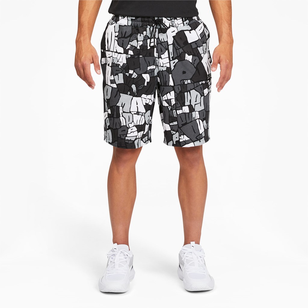 Puma Booster Basketball Shorts Herre Sort | 417065DQT