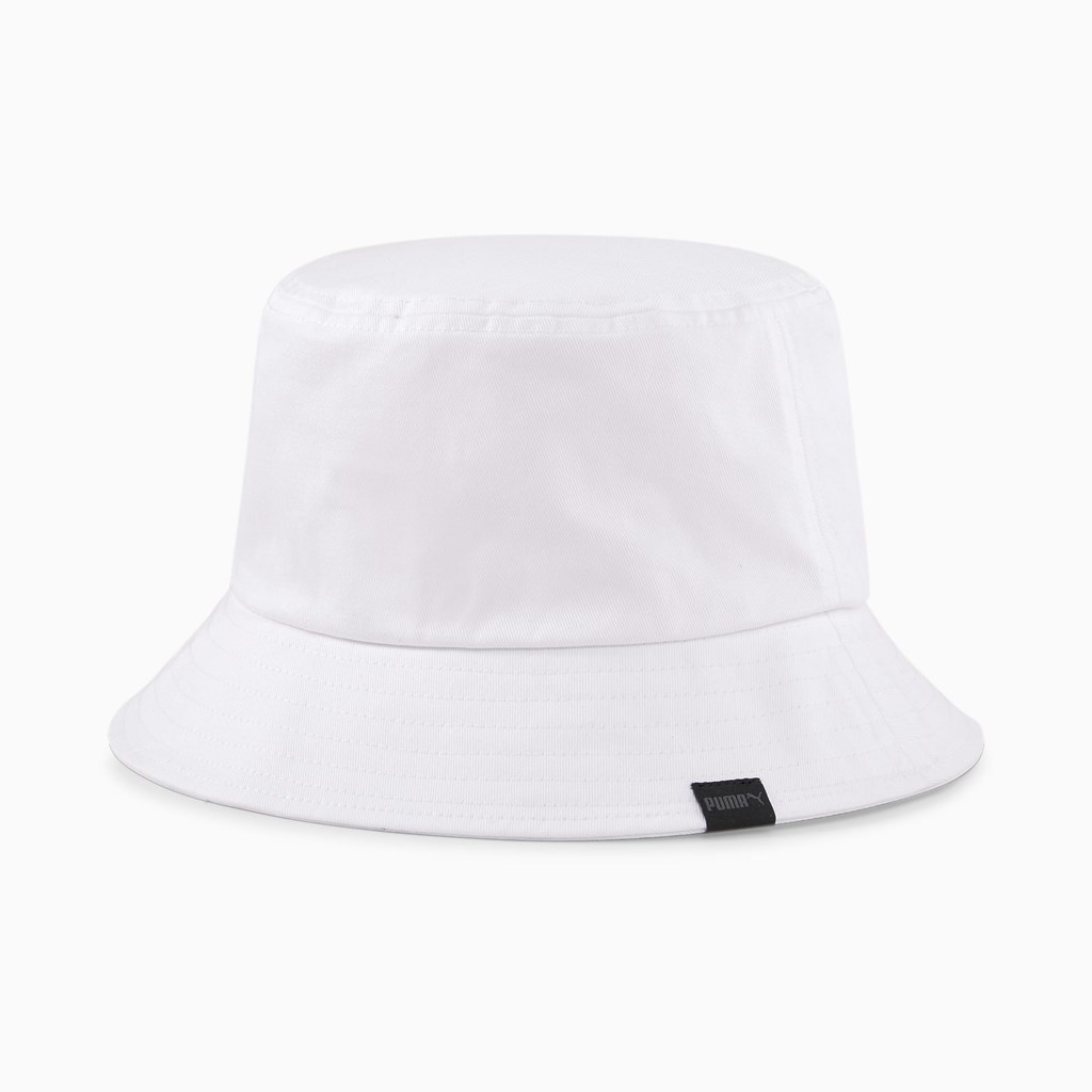 Puma Bucket Hat Dame Hvide | 687509EAM