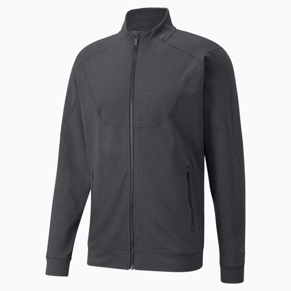 Puma CLOUDSPUN Full-Zip Trænings Jakke Herre Sort | 537901BZS