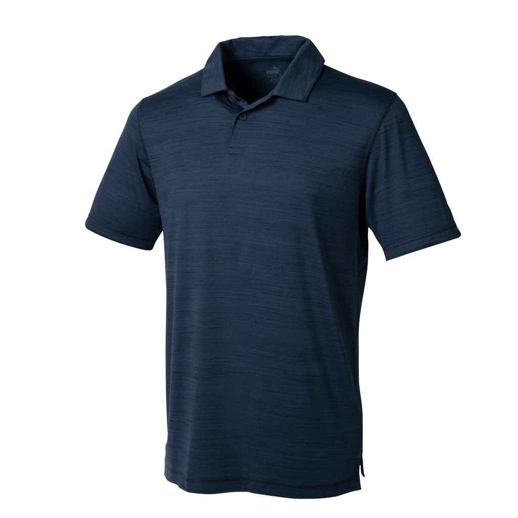 Puma CLOUDSPUN GRYLBL Golf Polo Polo Shirt Herre Mørkeblå | 756248FPV