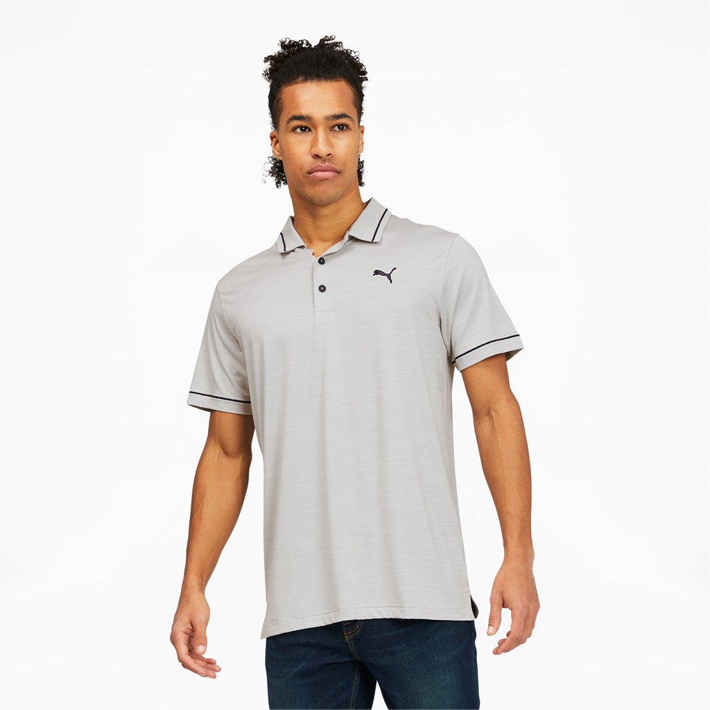 Puma CLOUDSPUN Monarch Golf Polo Shirt Herre Mørkeblå | 518093GYN