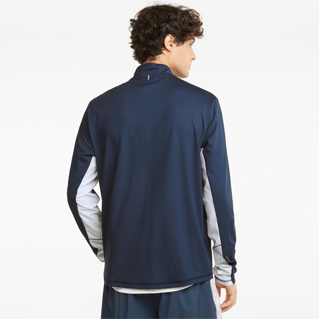 Puma COOLADAPT Half-Zip Løbetop Herre Grøn | 024651GLI