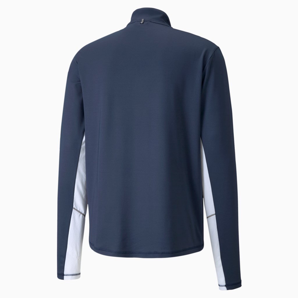 Puma COOLADAPT Half-Zip Løbetop Herre Grøn | 024651GLI