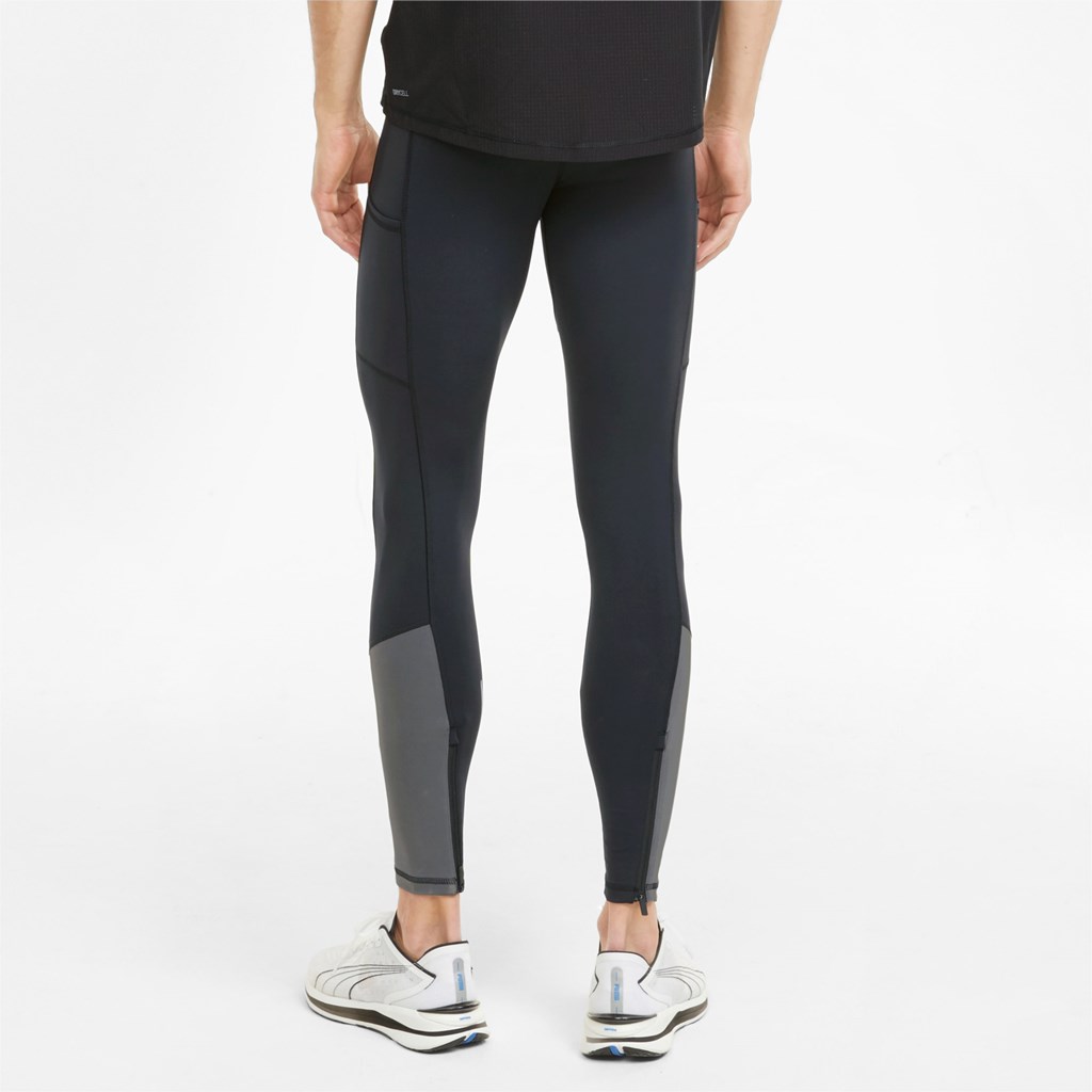 Puma COOLADAPT Long Løbe Tights Herre Sort | YX9175048