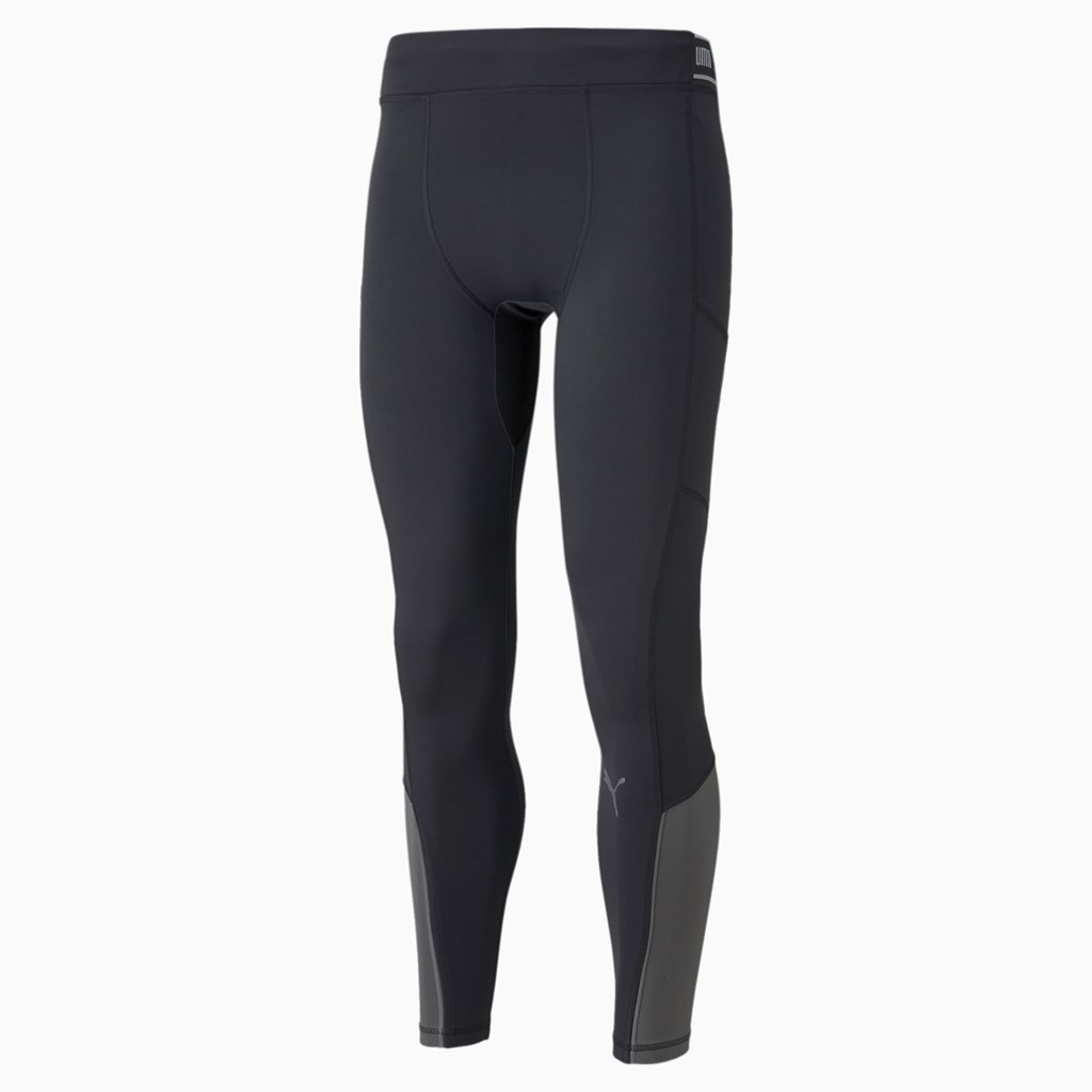 Puma COOLADAPT Long Løbe Tights Herre Sort | YX9175048