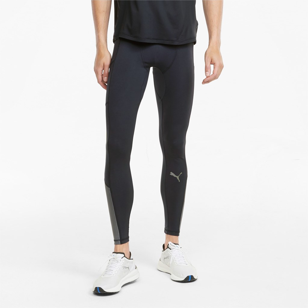 Puma COOLADAPT Long Løbe Tights Herre Sort | YX9175048