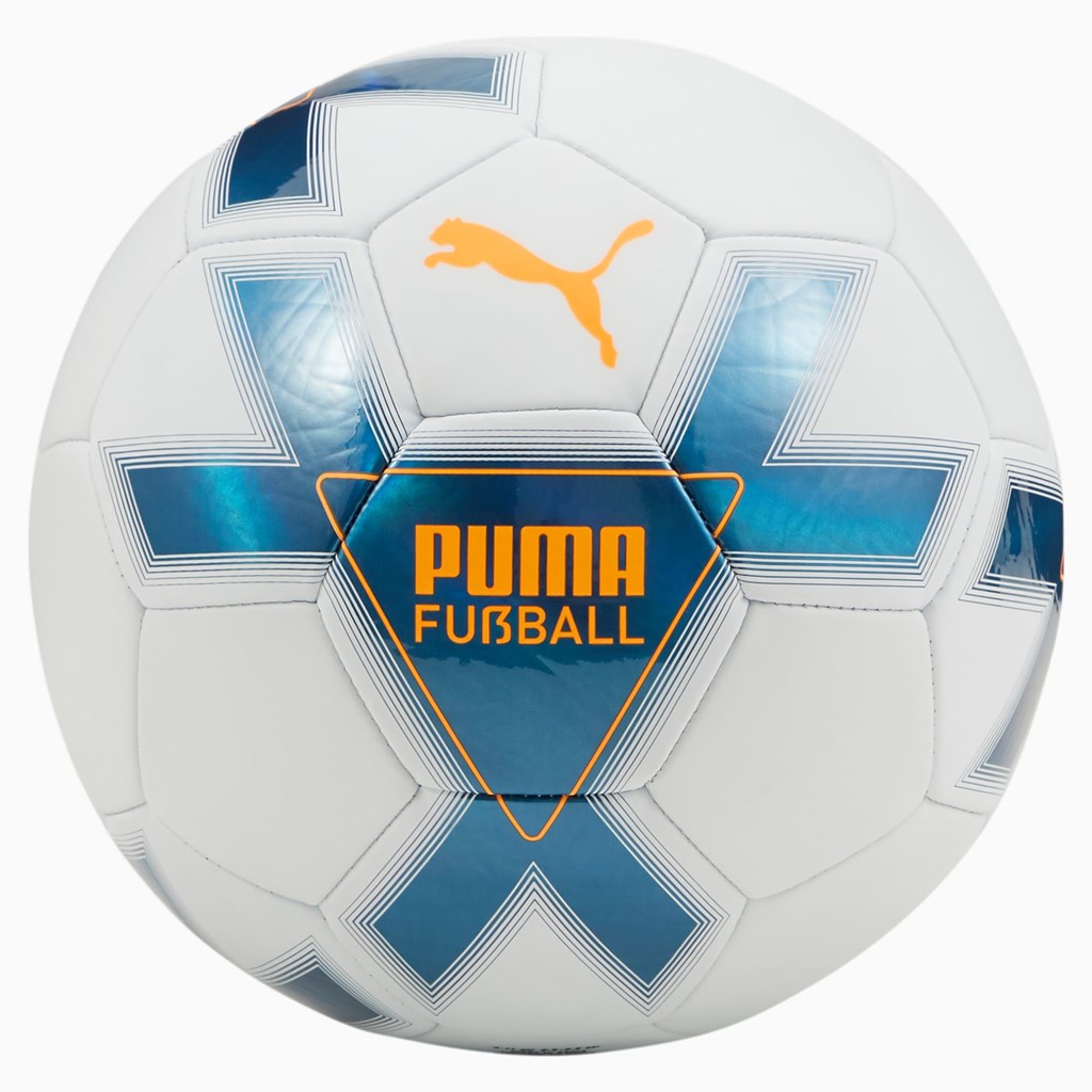 Puma Cage Trænings Ball Dame Blå Hvide Orange | 751094OUQ