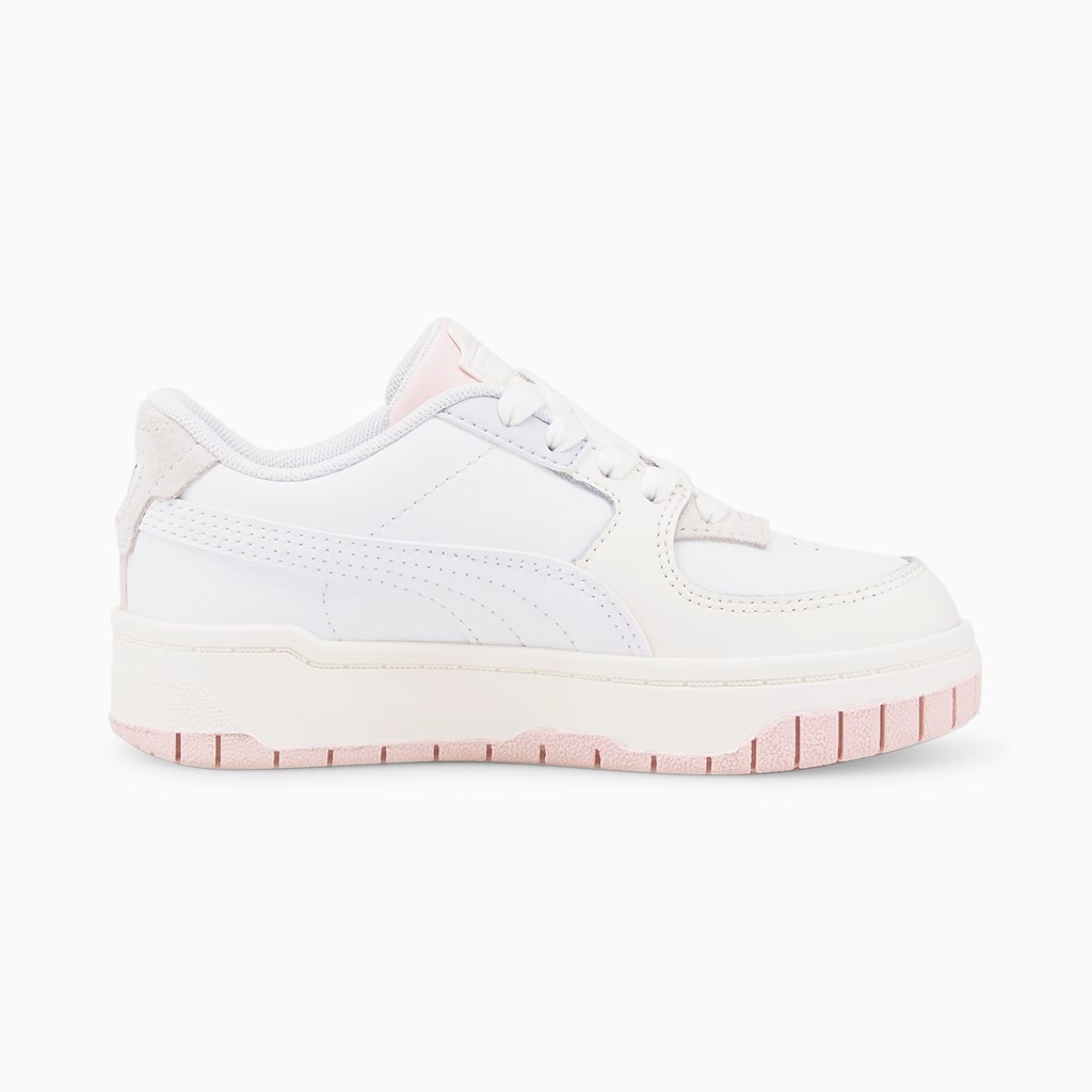 Puma Cali Dream Little Sneakers Pige Hvide Lyserød | US2913456