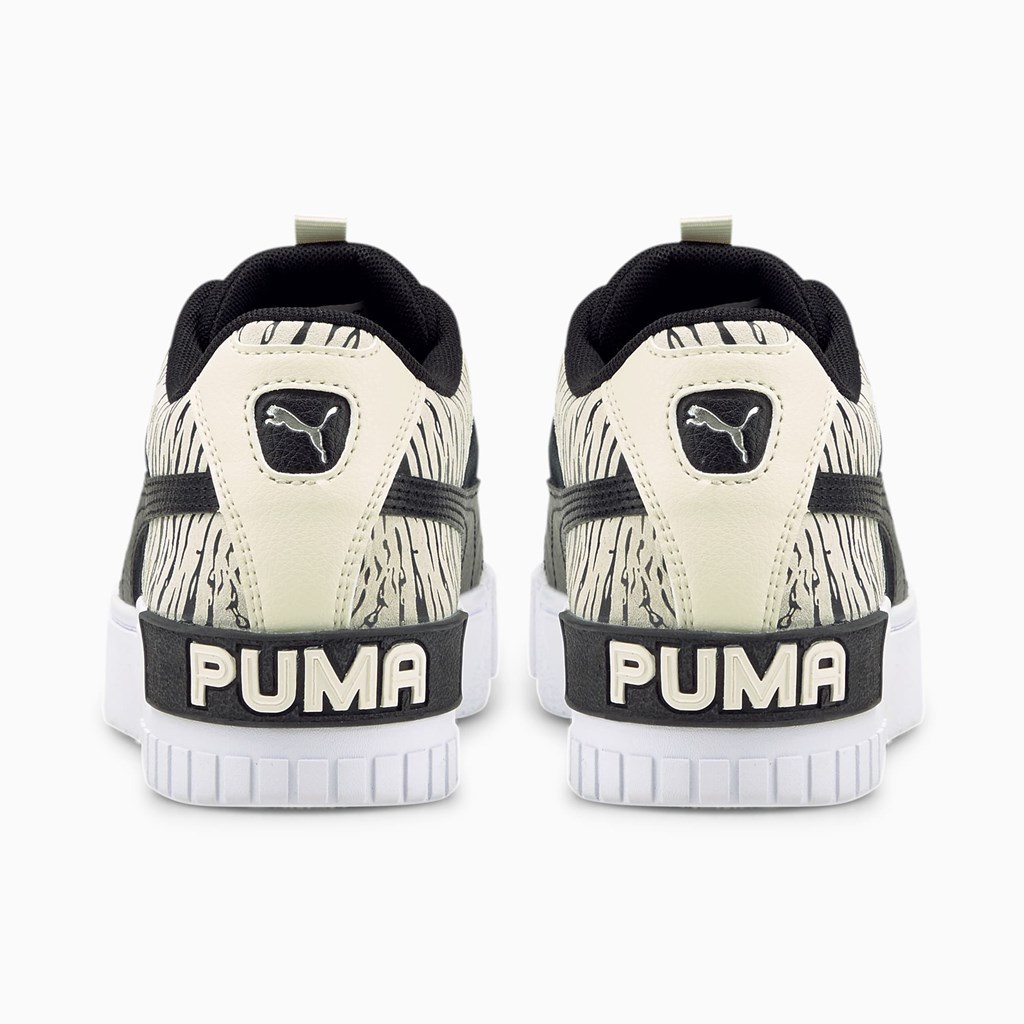 Puma Cali Sports Roar Jr Basketball Sko Pige Sort Sort | 907648ZMJ