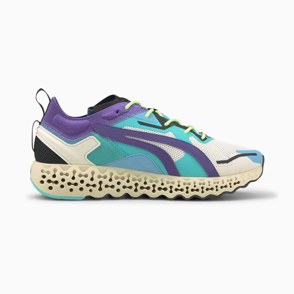 Puma Calibrate Restored Metric Sneakers Herre Ivory Glow / Prism Violet | BV0613742