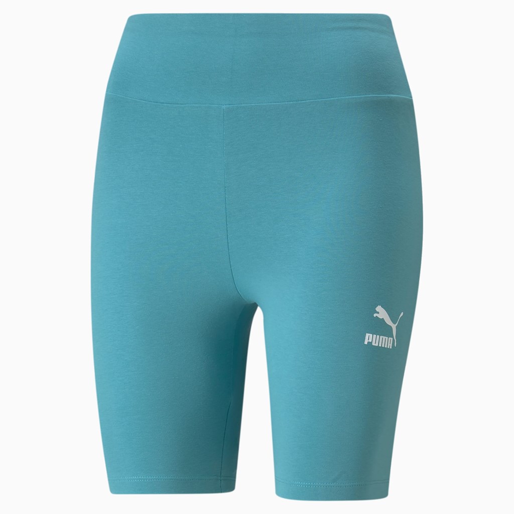 Puma Classics Bike Shorts Dame Porcelain | 491263UFQ