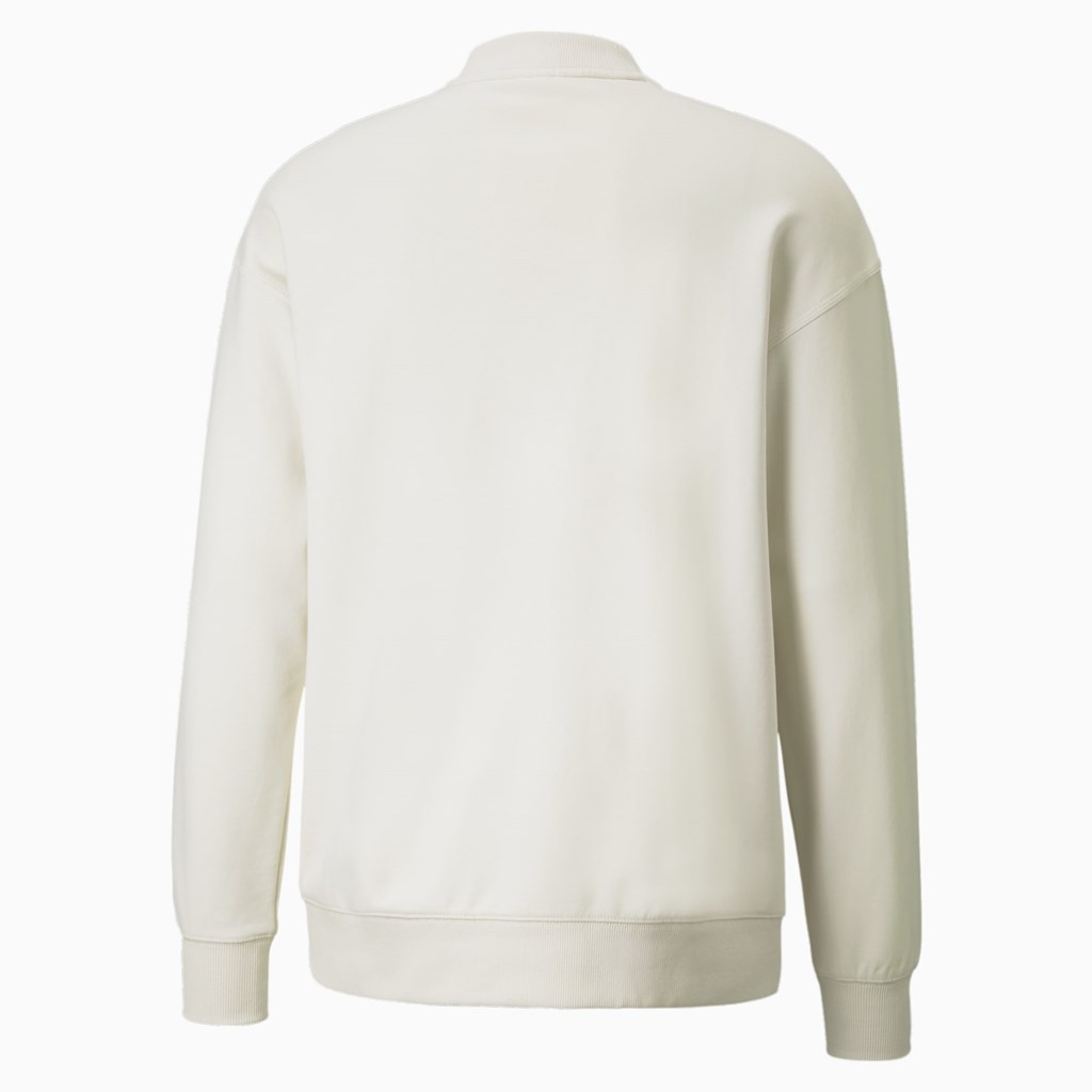 Puma Classics High Crew Neck Trøjer Herre Ivory Glow | CI0276985