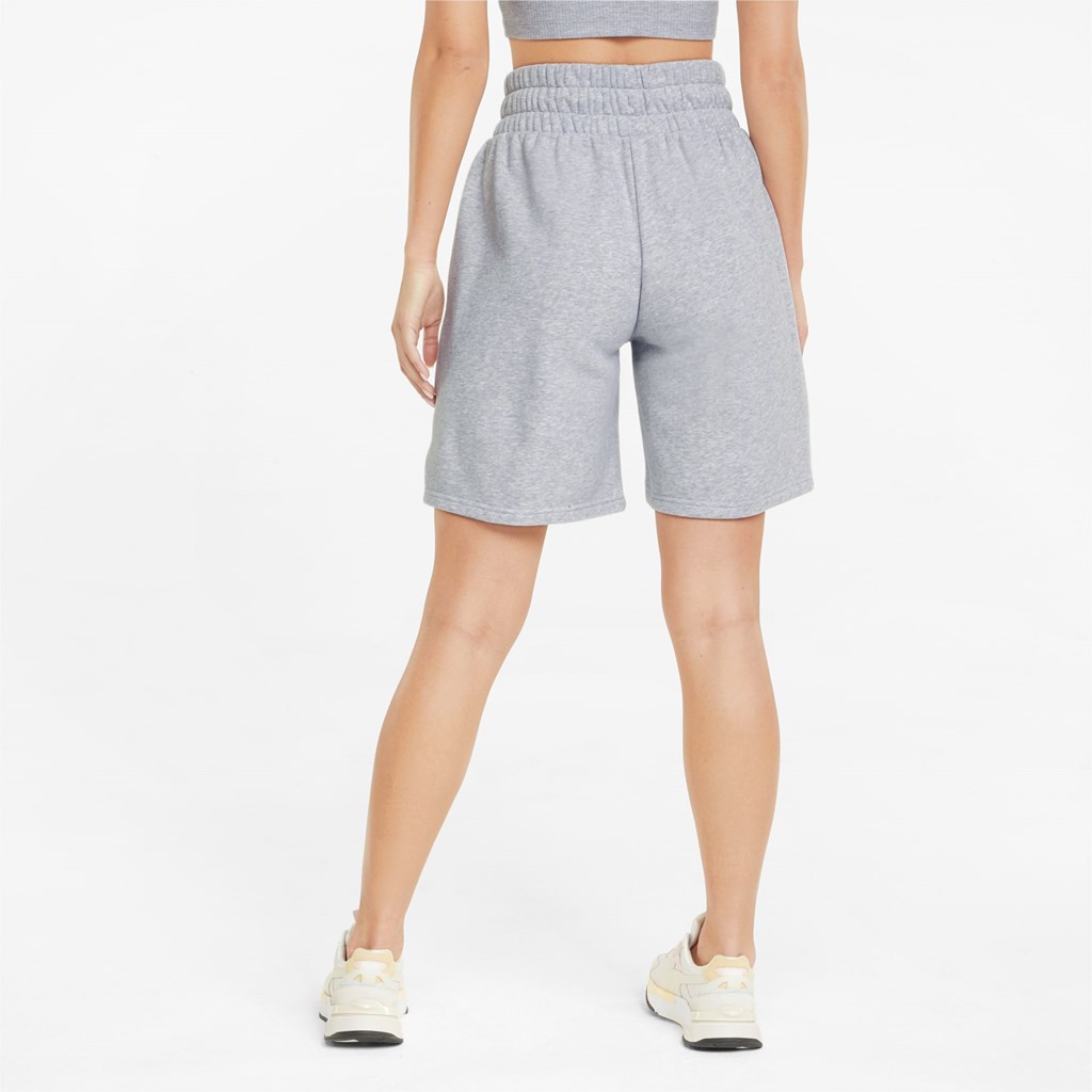 Puma Classics High-Talje Shorts Dame Lyse | 823967FIM