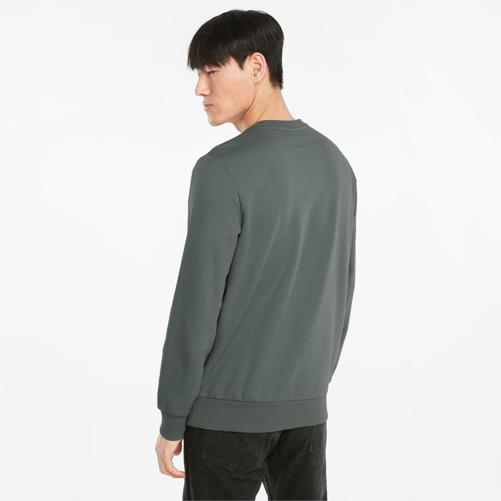 Puma Classics Logo Crew Neck Trøjer Herre Grøn | IW3501479