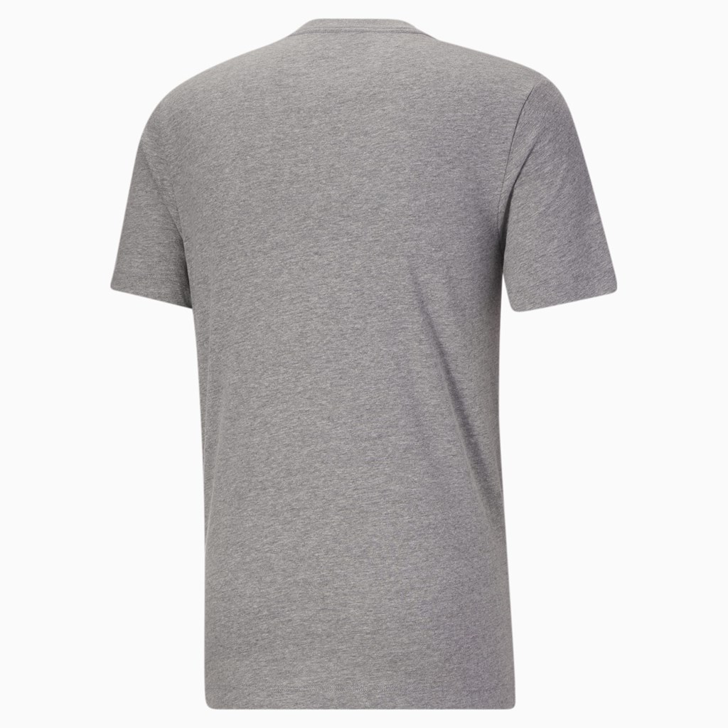 Puma Classics Logo Løbe T-shirt Herre Hvide | 306974BEC