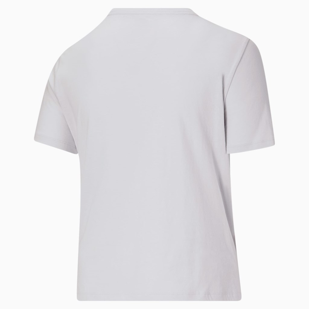 Puma Classics Logo PL Løbe T-shirt Dame Arctic Ice | 960541YGU