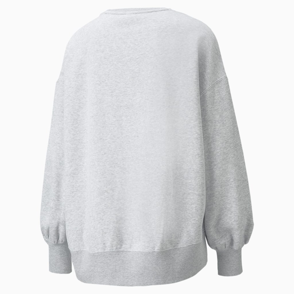 Puma Classics Oversized Crew Sweatshirt Dame Lyse | GA4589273