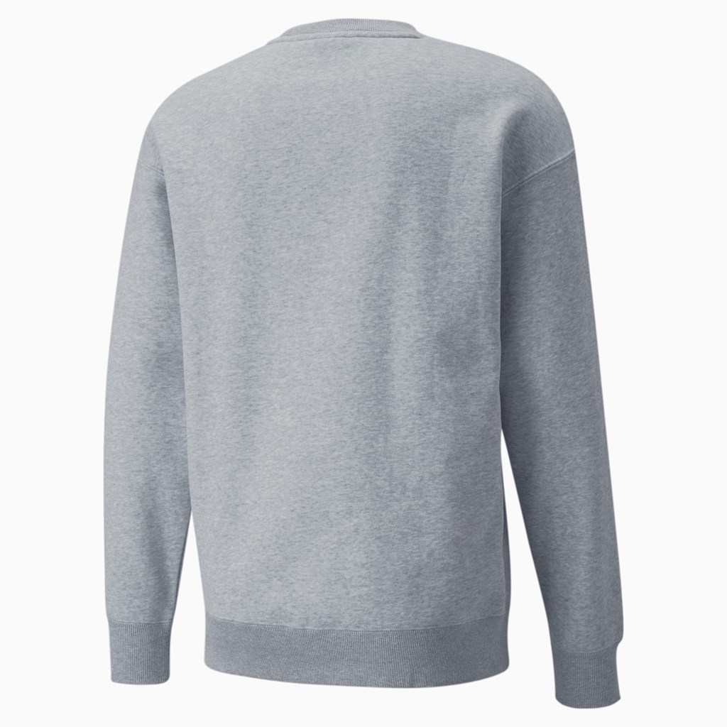 Puma Classics Relaxed Crew Neck Sweatshirt Herre Lyse | TR7038469