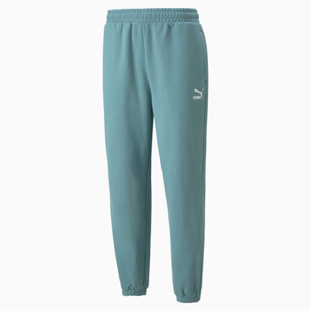 Puma Classics Relaxed Sweatpants Herre Blå | FE8916354