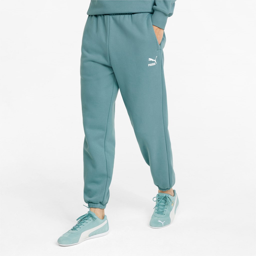 Puma Classics Relaxed Sweatpants Herre Blå | FE8916354