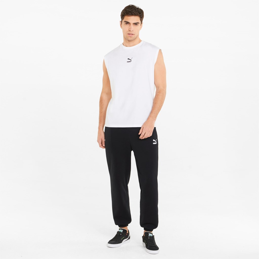 Puma Classics Relaxed Sweatpants Herre Sort | DR4612079