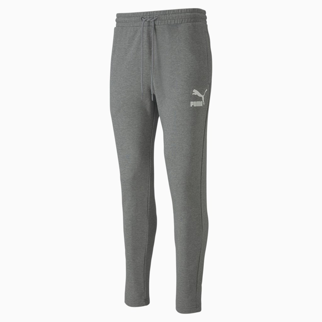 Puma Classics Sweatpants Herre Medium Gray Heather | XQ0571389