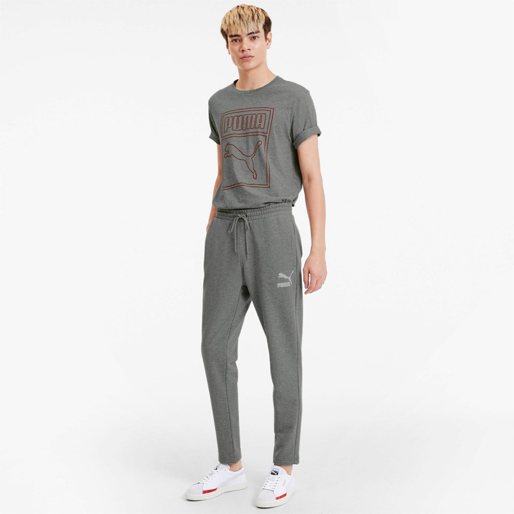 Puma Classics Sweatpants Herre Medium Gray Heather | XQ0571389