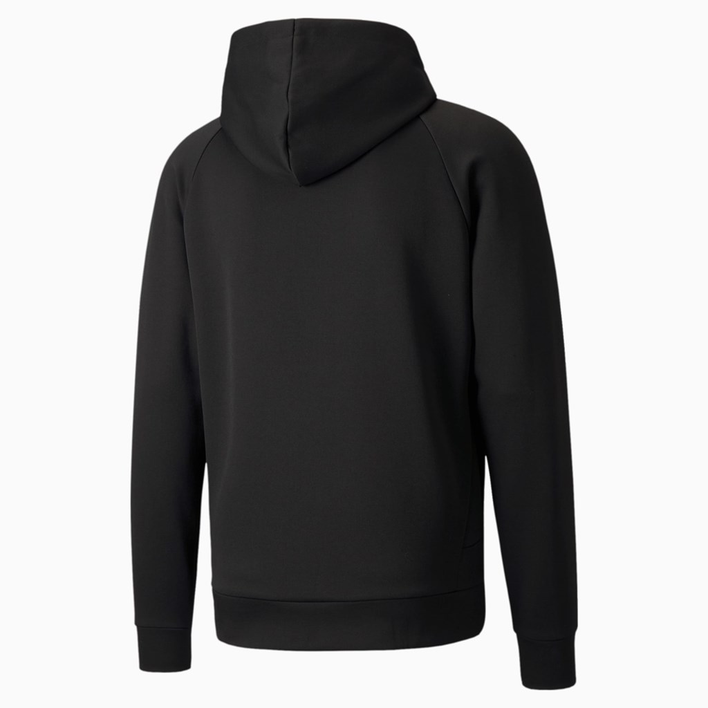 Puma Classics Tech Full-Zip Hættetrøje Herre Sort | 153264HAO