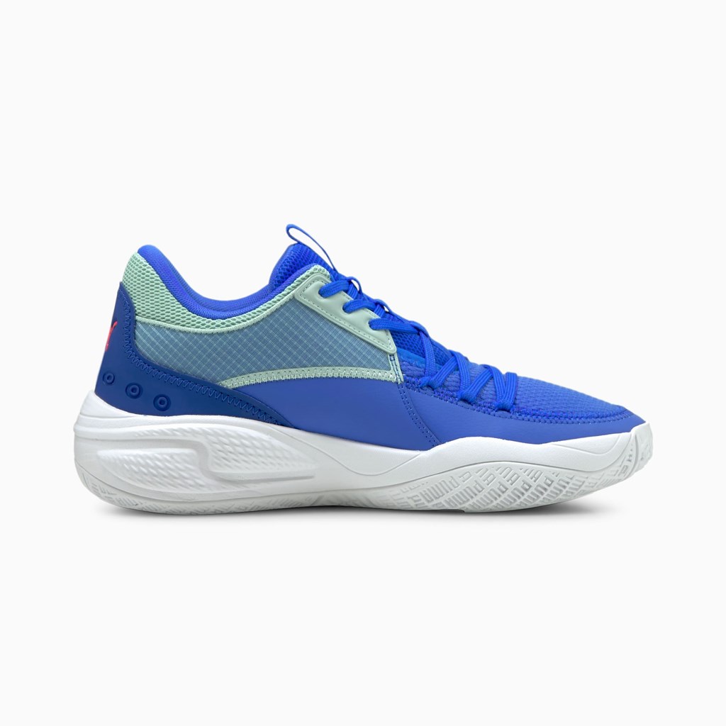 Puma Court Rider I Basketball Sko Dame Blå | 754016UNG