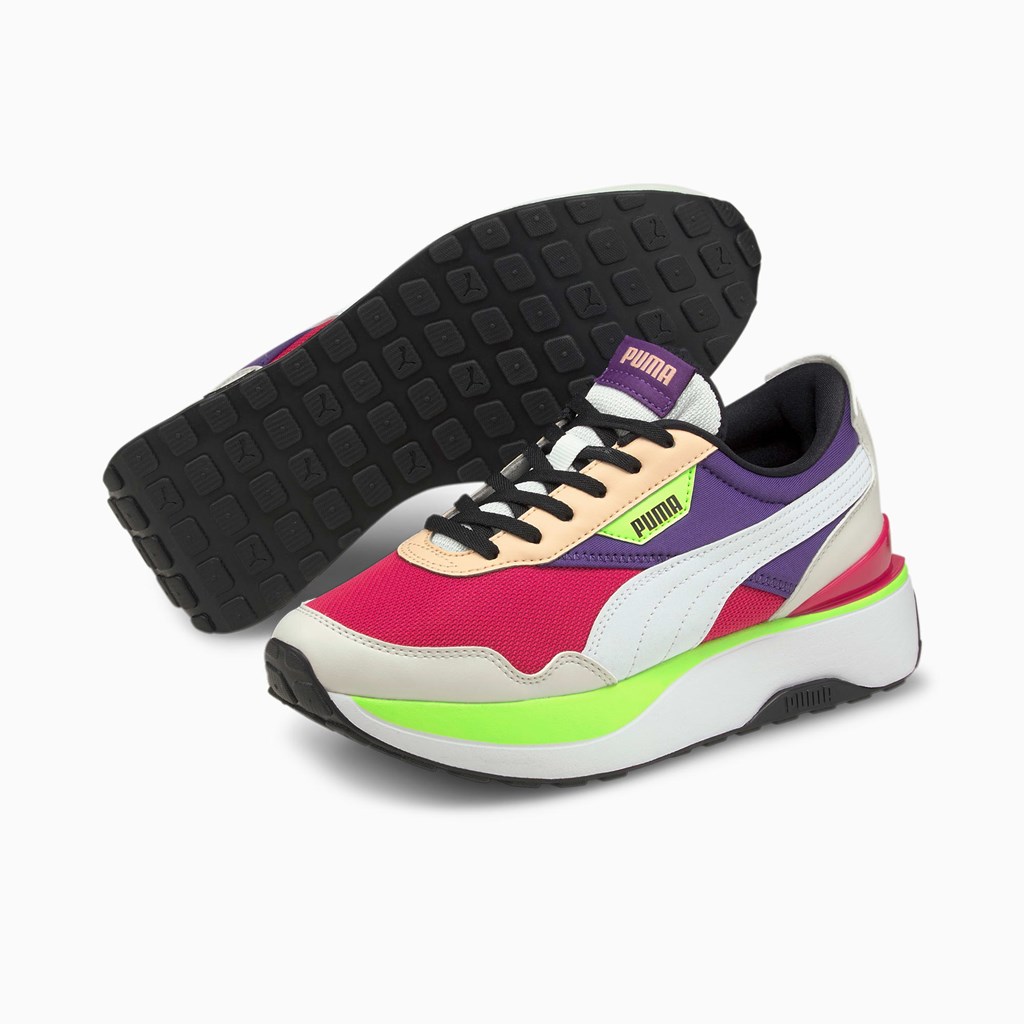 Puma Cruise Rider Flair Sneakers Dame Lilla | ST8491720