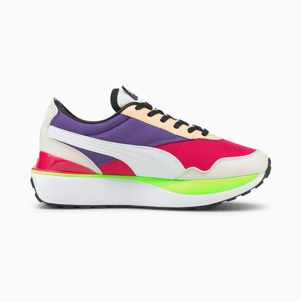 Puma Cruise Rider Flair Sneakers Dame Lilla | ST8491720