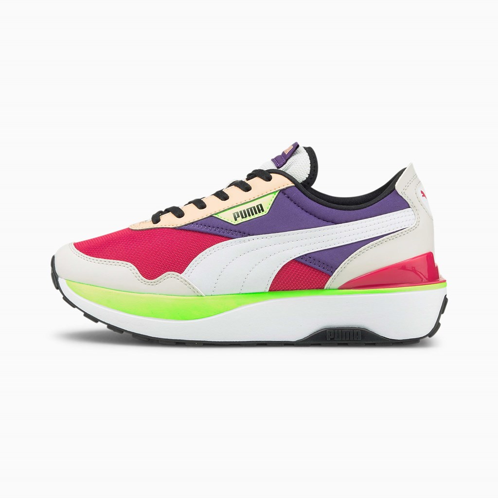 Puma Cruise Rider Flair Sneakers Dame Lilla | ST8491720