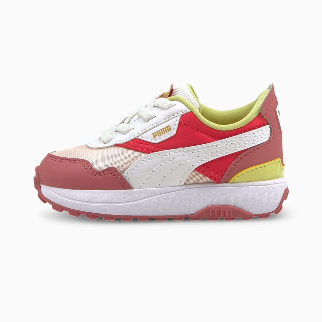 Puma Cruise Rider Silky Toddler Sneakers Pige Lotus / Mauvewood | 295074TKC