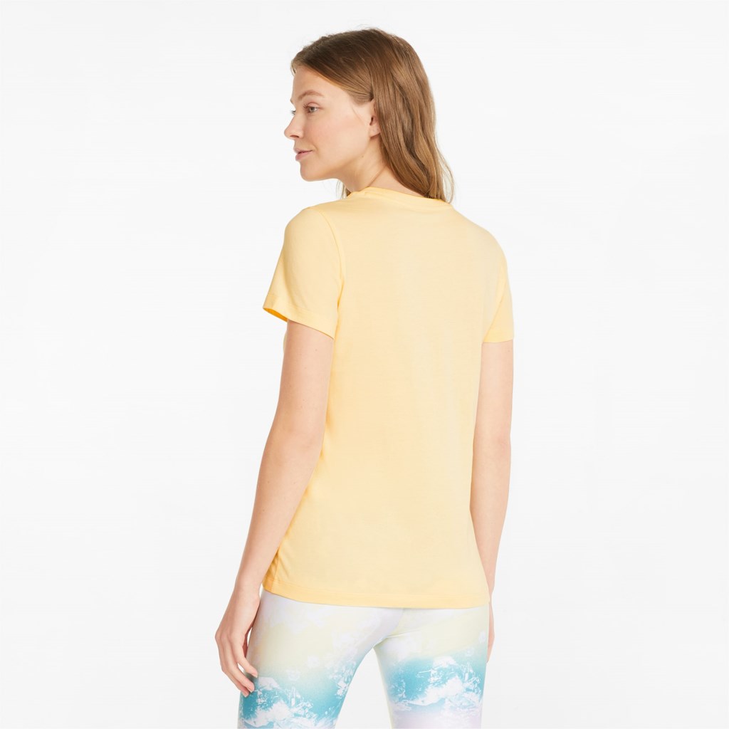 Puma Crystal Galaxy Graphic Løbe T-shirt Dame Blomster | 436195FEO