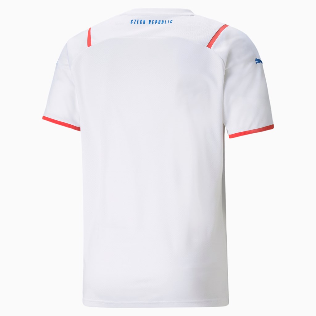 Puma Czech Republic Away Replica Jersey Herre Hvide | 928046OGV