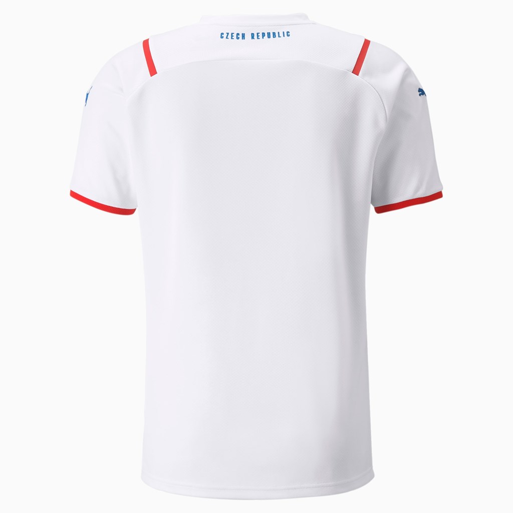 Puma Czech Republic Away Replica Jersey Herre Hvide | 928046OGV